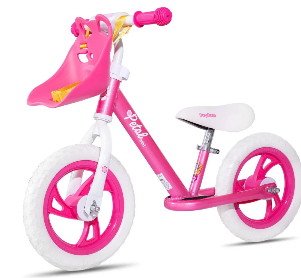 Joystar 14 Inch Kids Balance Bike - Pink