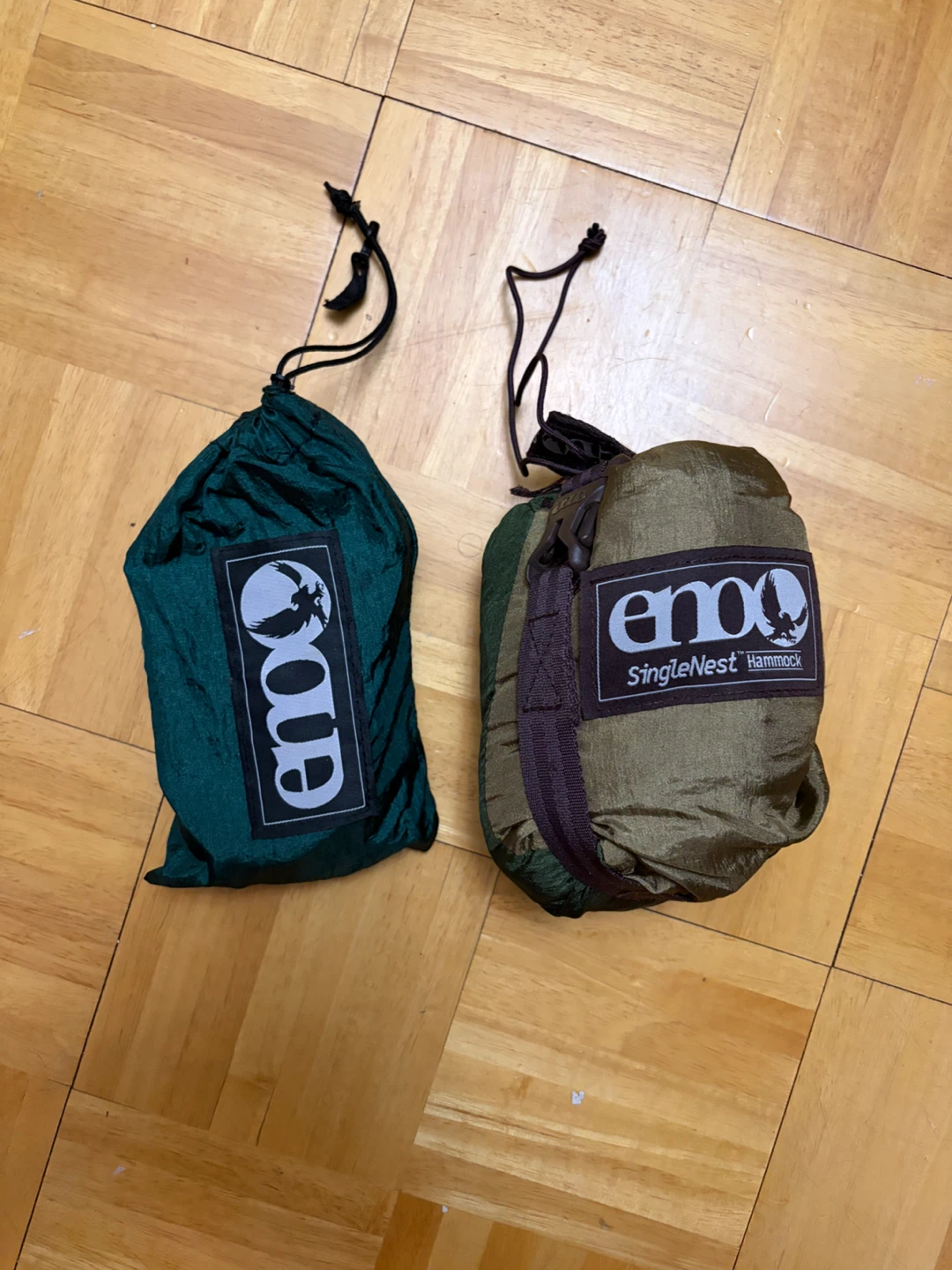 Eno SingleNest Hammock, with rain fly, and straps