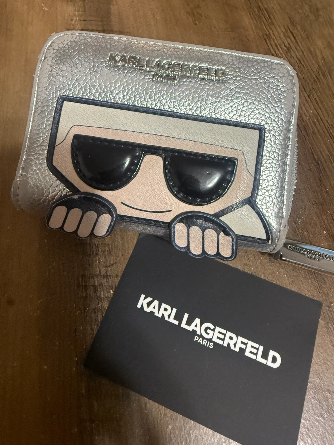 Karl Lagerfeld Zip Around Wallet