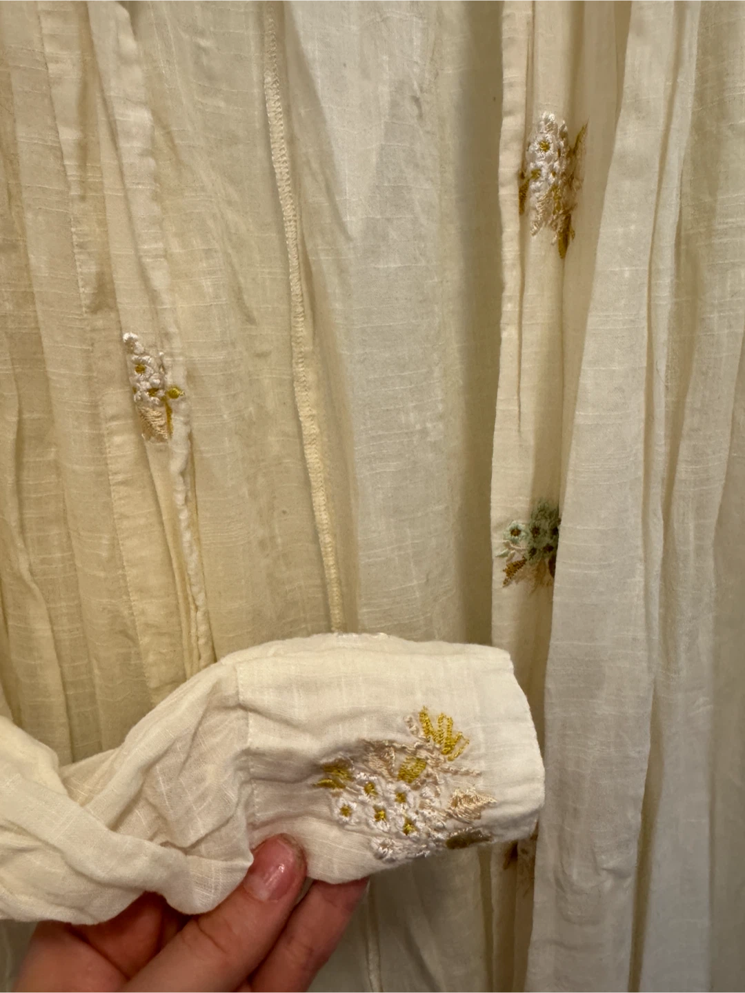 April Cornell Embroidered Maxi Coverup - photo 3