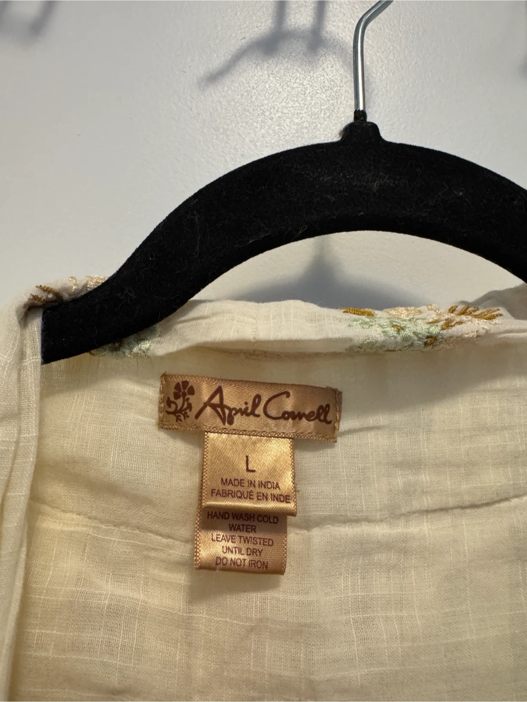 April Cornell Embroidered Maxi Coverup - photo 5