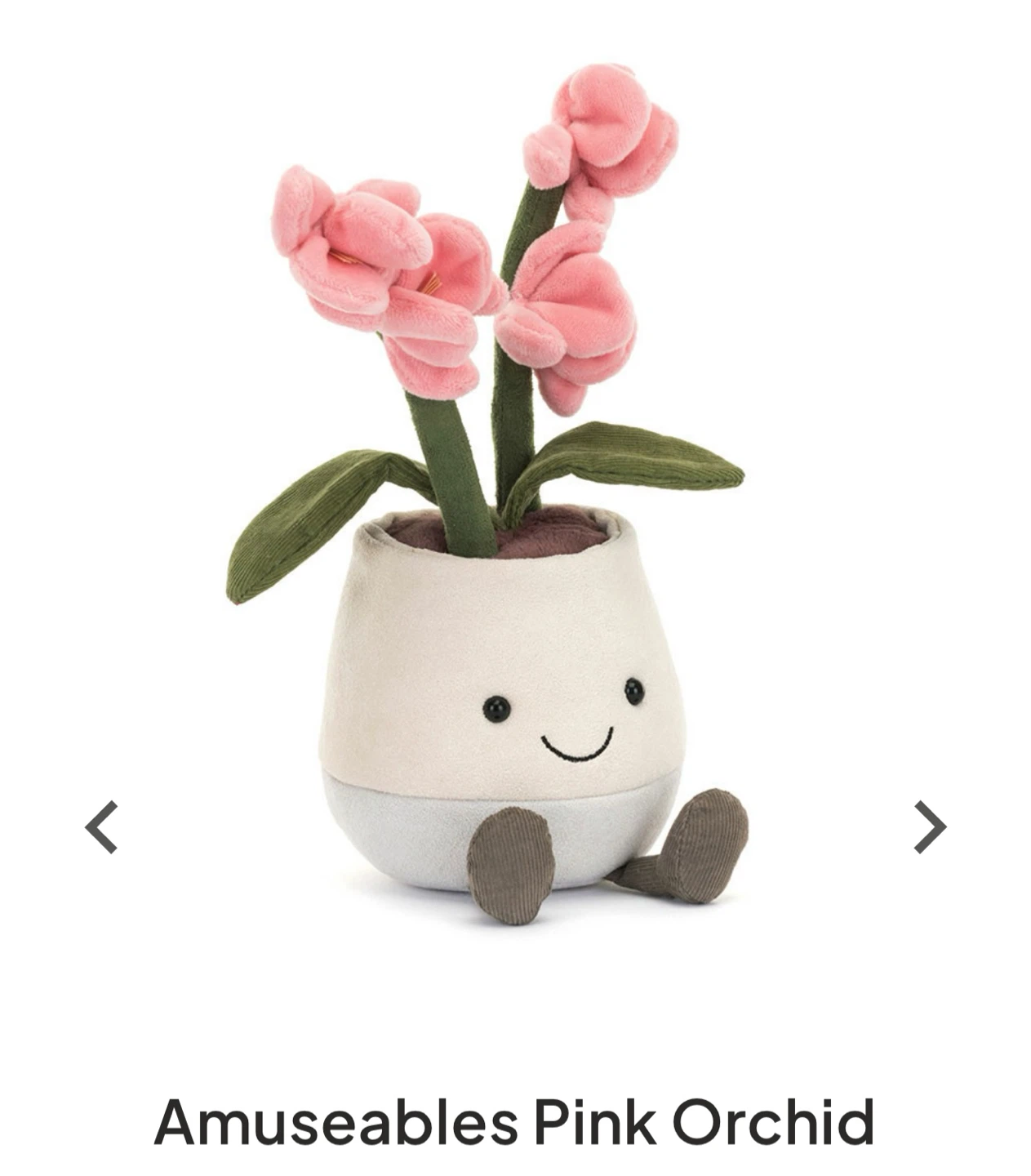 Jellycat Amuseables Pink Orchid Plush - photo 2