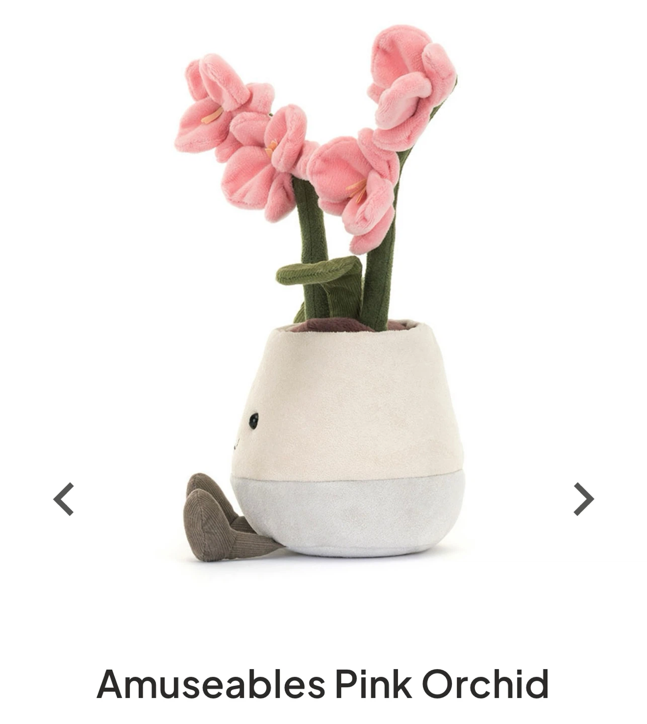 Jellycat Amuseables Pink Orchid Plush - photo 3