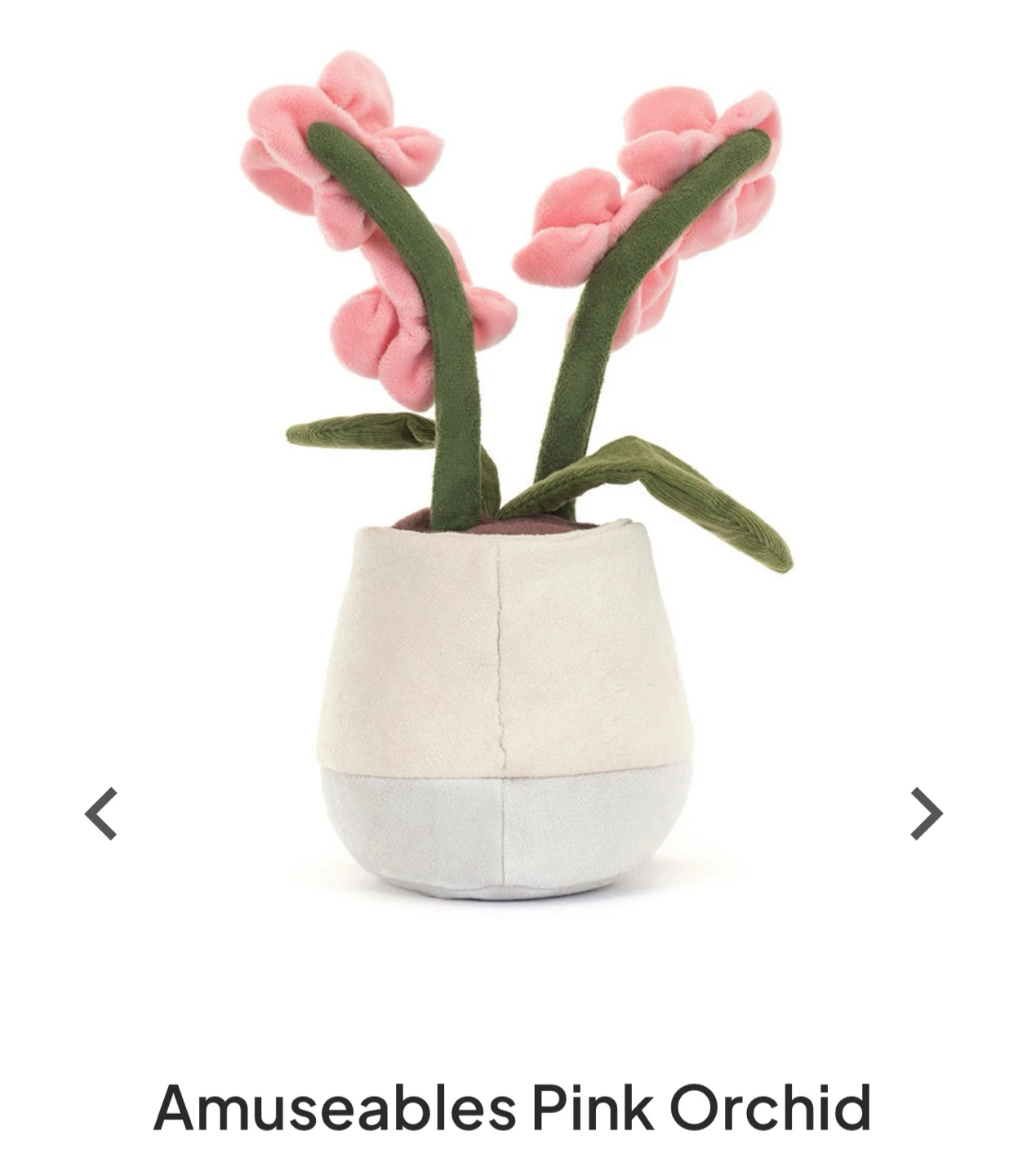 Jellycat Amuseables Pink Orchid Plush - photo 4