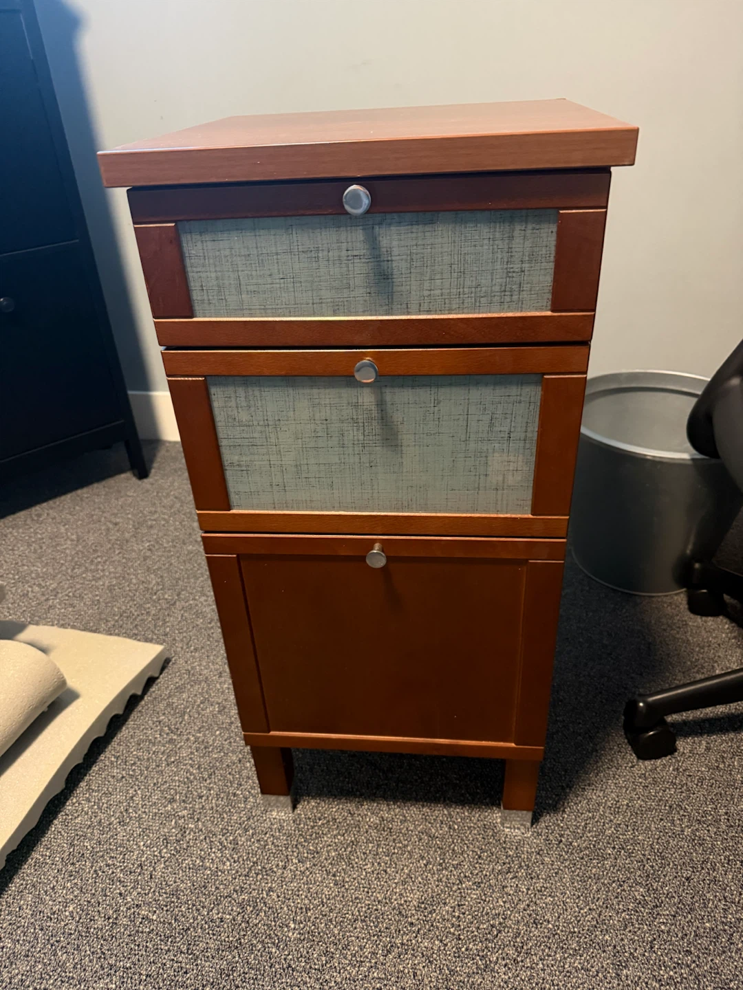IKEA Wooden 3-Drawer Small Cabinet