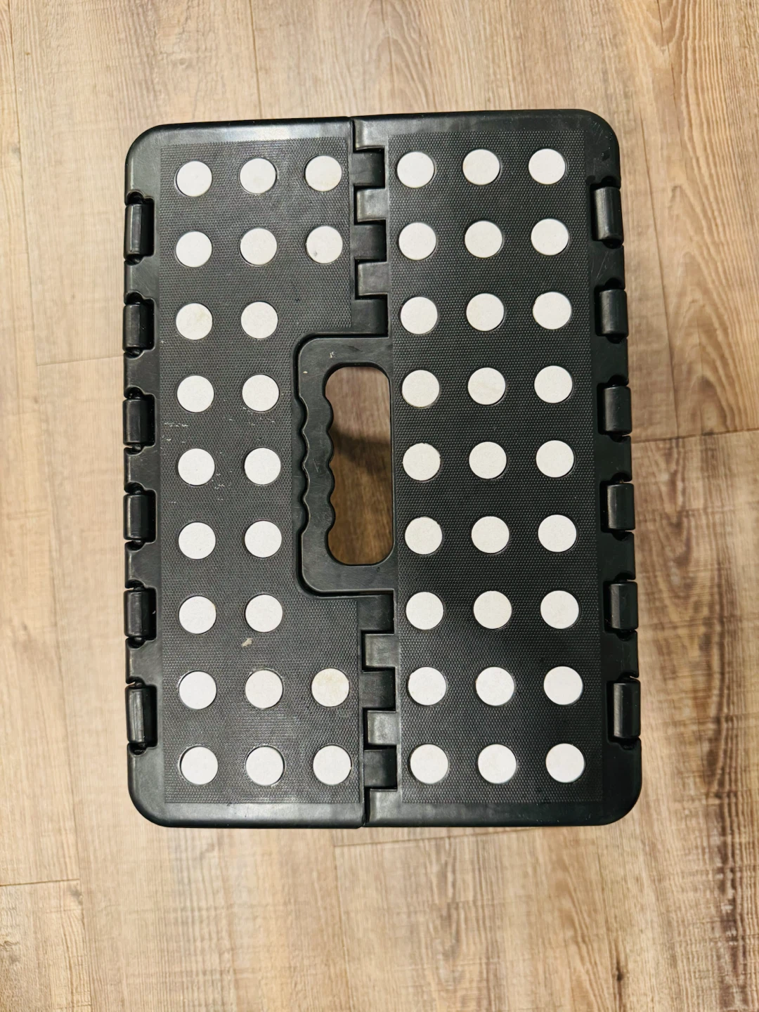 Black Folding Step Stool