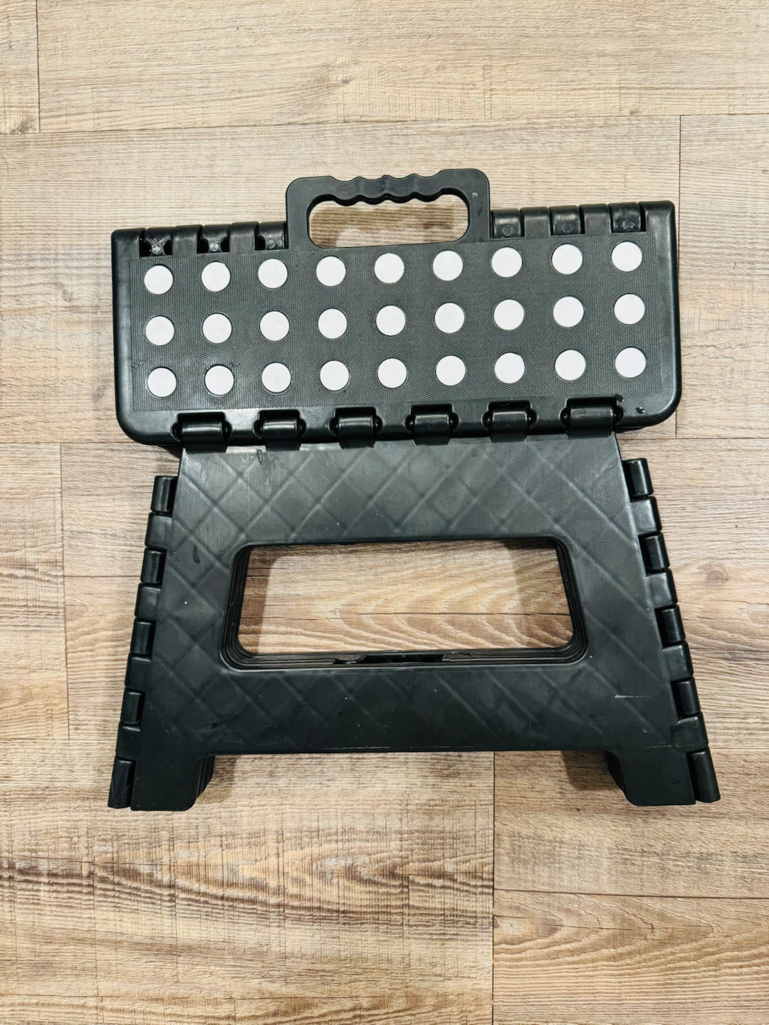 Black Folding Step Stool - photo 2