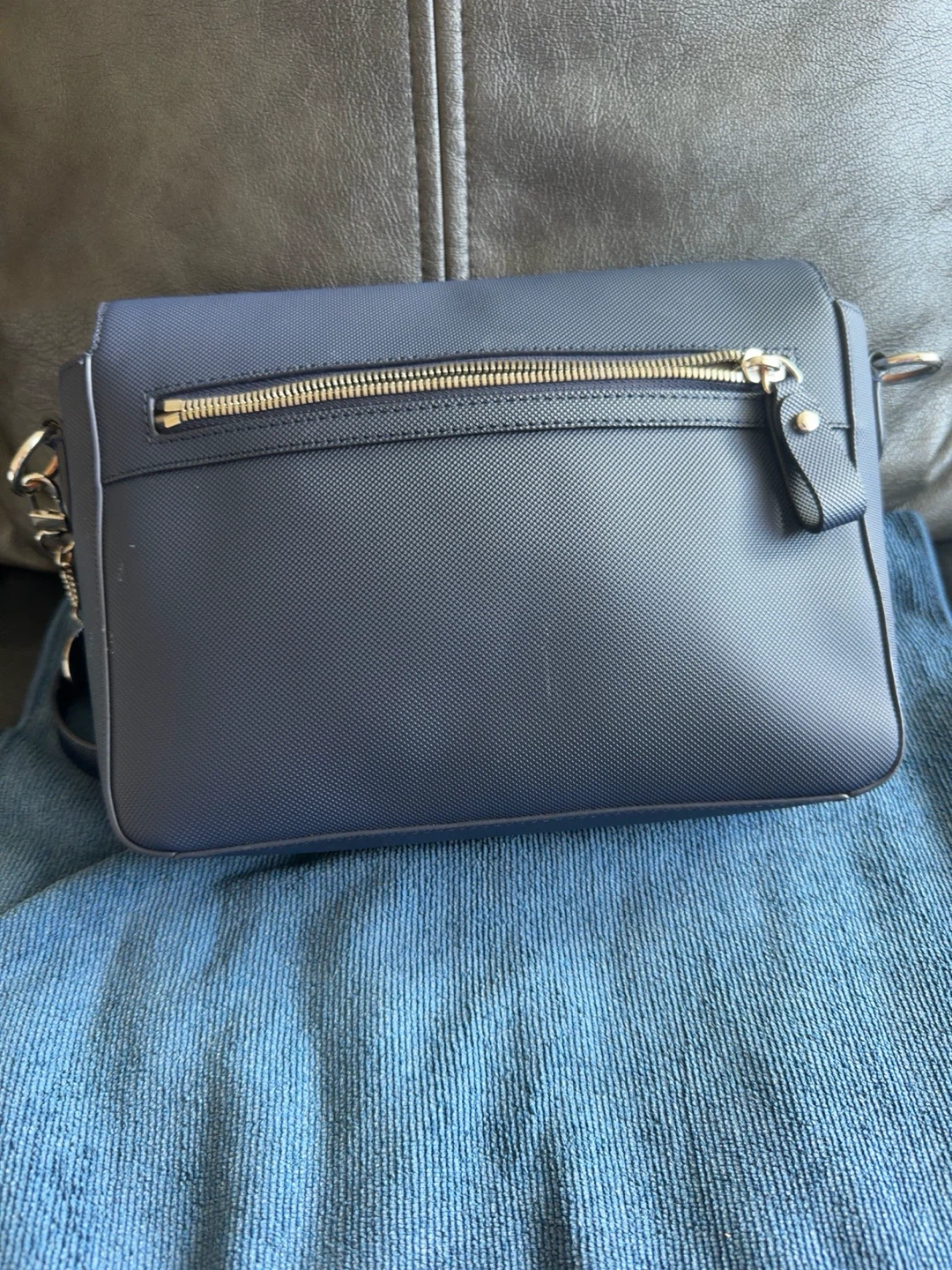 Lacoste Navy Blue Crossbody Bag