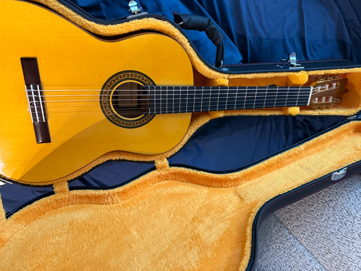 Flamenco Guitar in Case - photo 2