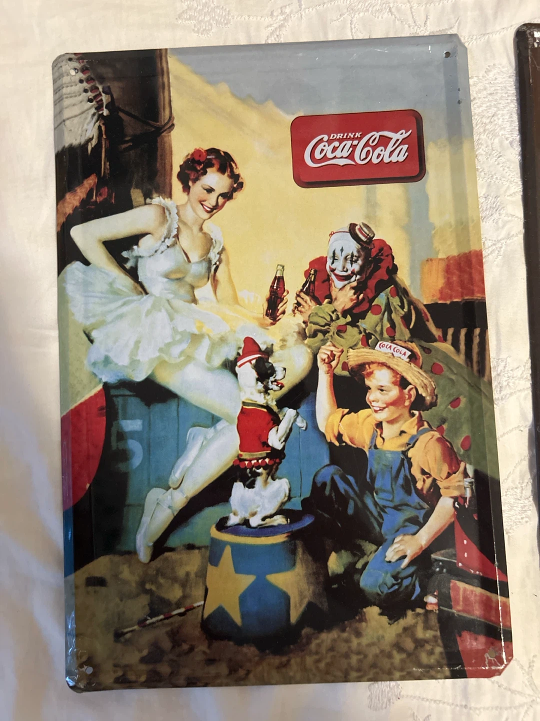 tin coca cola wall decor vintage - photo 3