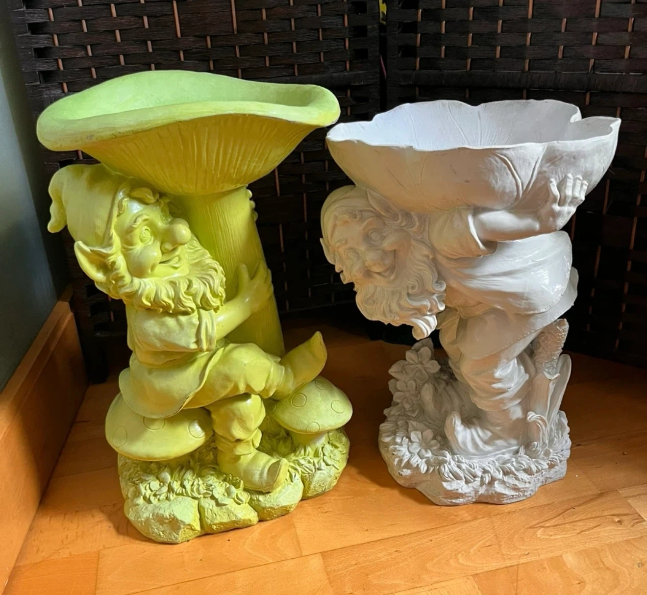 Garden Gnome and Cherub Planters - photo 2