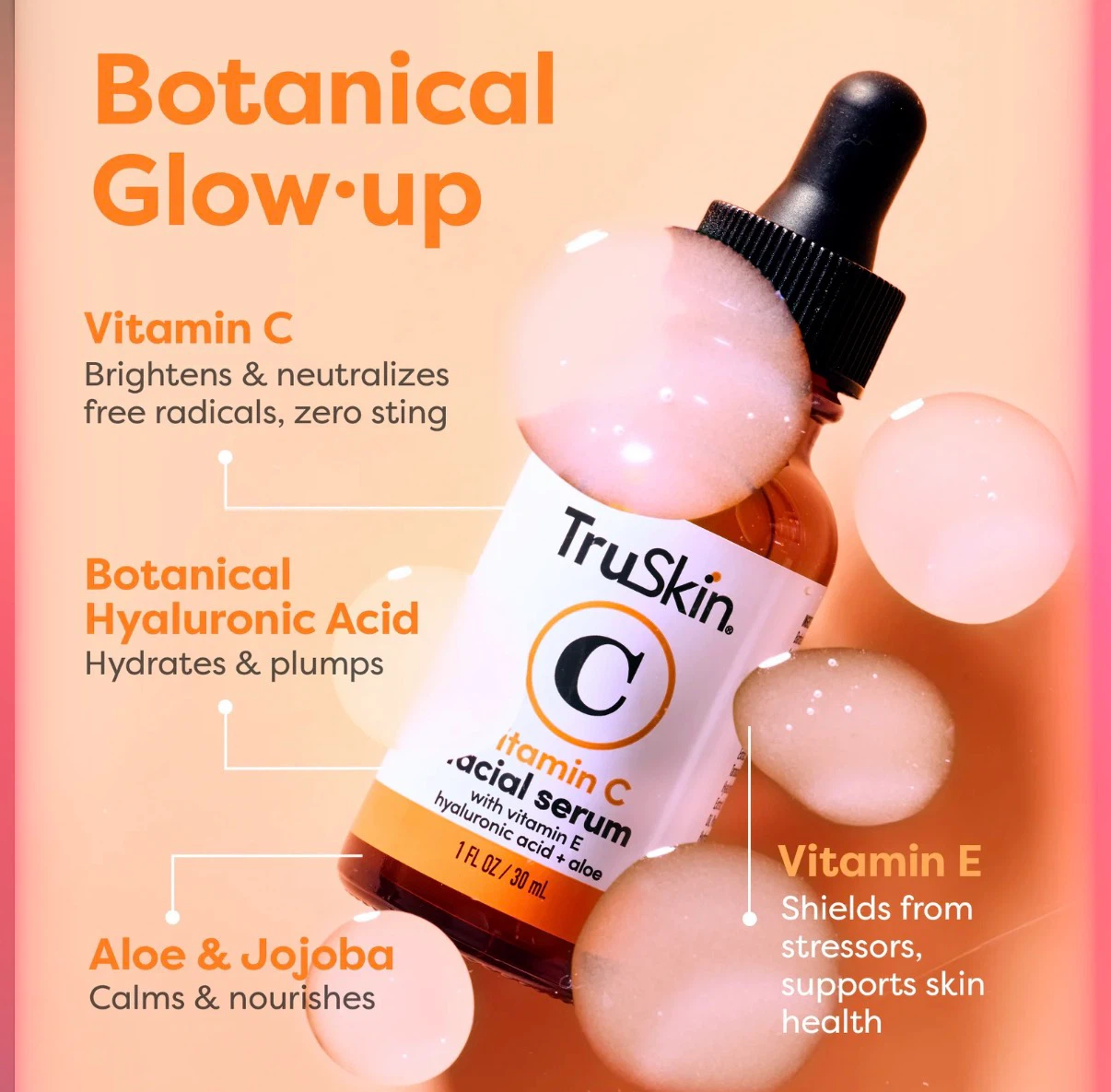 TruSkin Vitamin C Facial Serum 1 FL OZ / 30 mL - photo 2