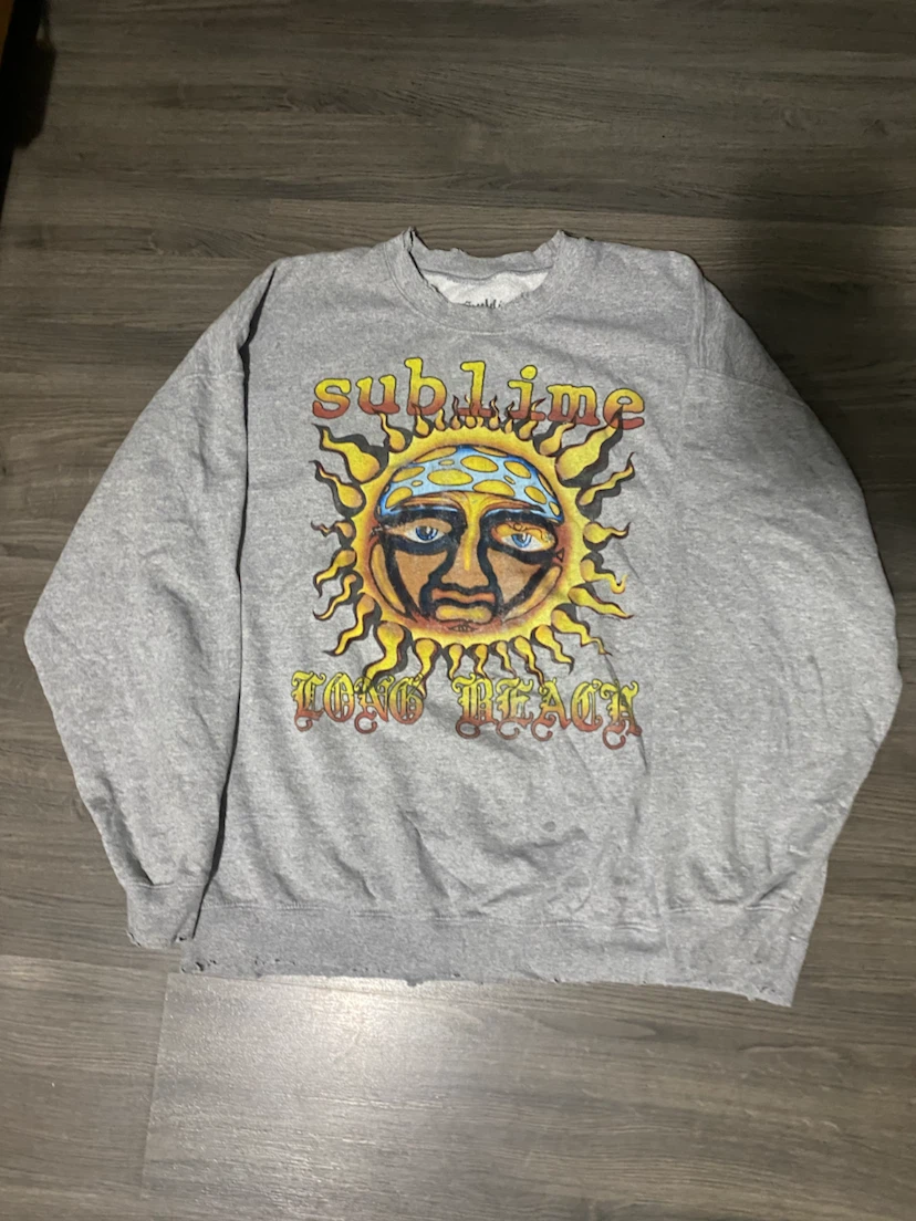 Sublime Distressed Oversized Sweater