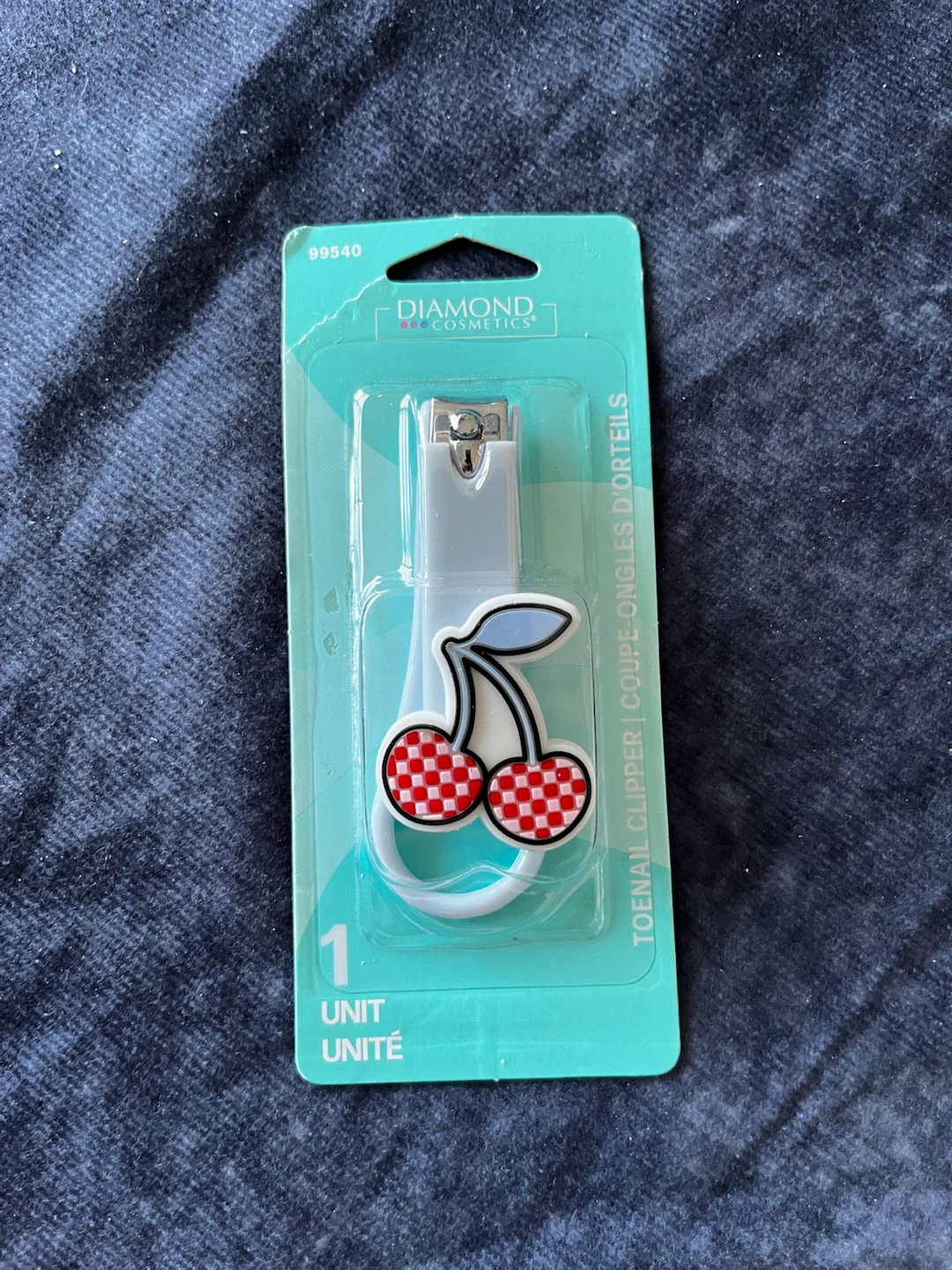 Diamond Cosmetics Toenail Clipper with Cherry Charm - photo 4