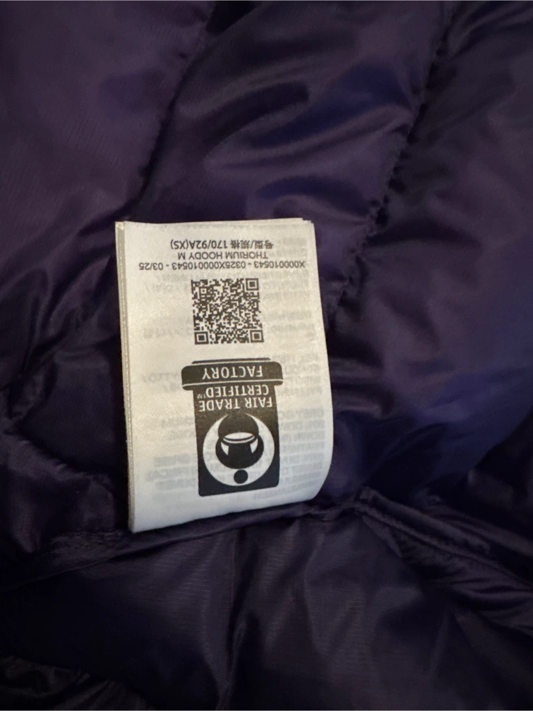 Arc'teryx Thorium Hoody Purple Down Jacket - photo 3