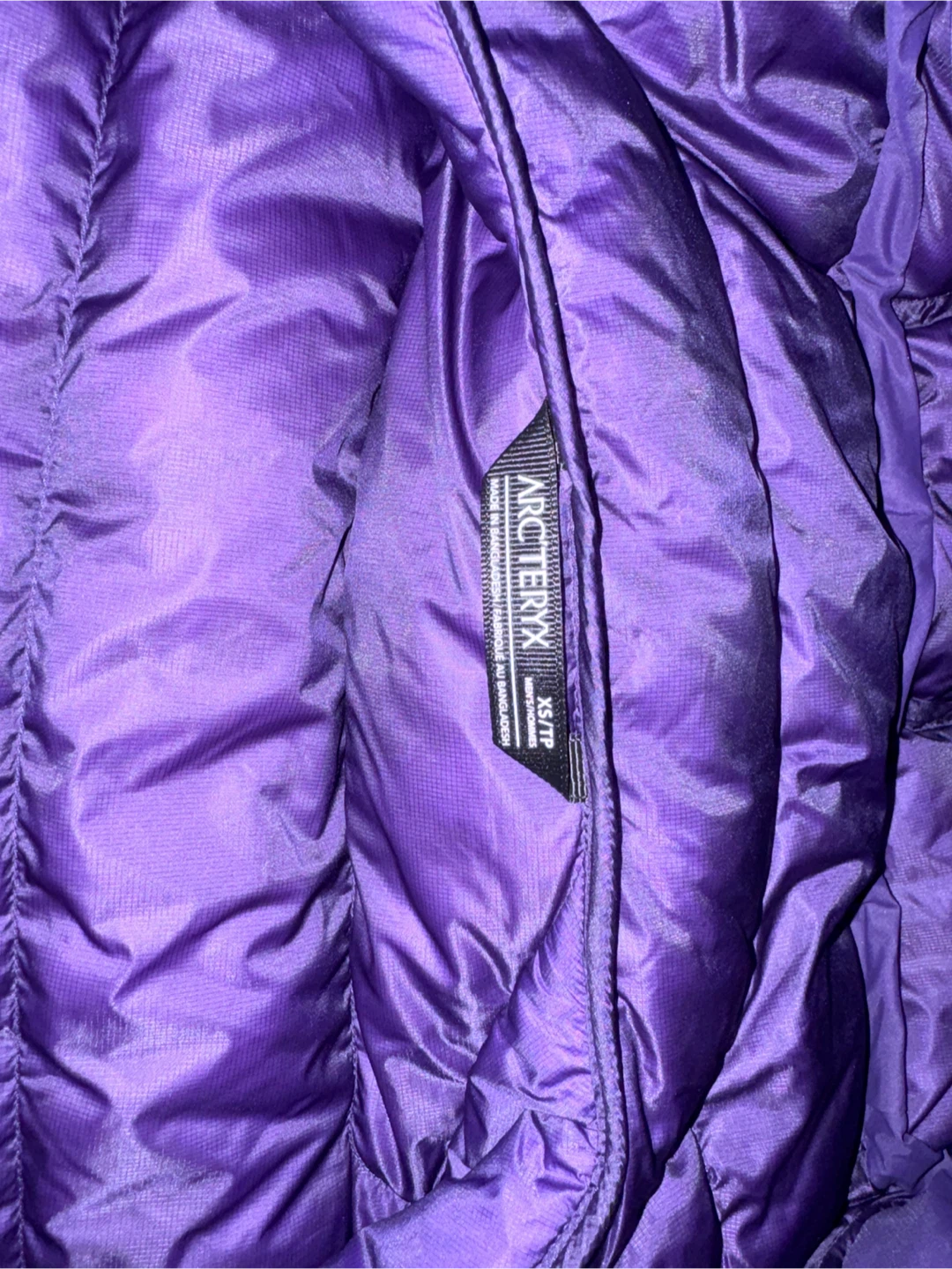 Arc'teryx Thorium Hoody Purple Down Jacket - photo 2