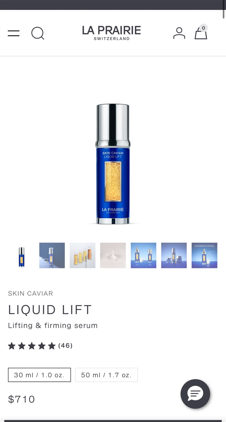 La Prairie Skin Caviar Liquid Lift Serum