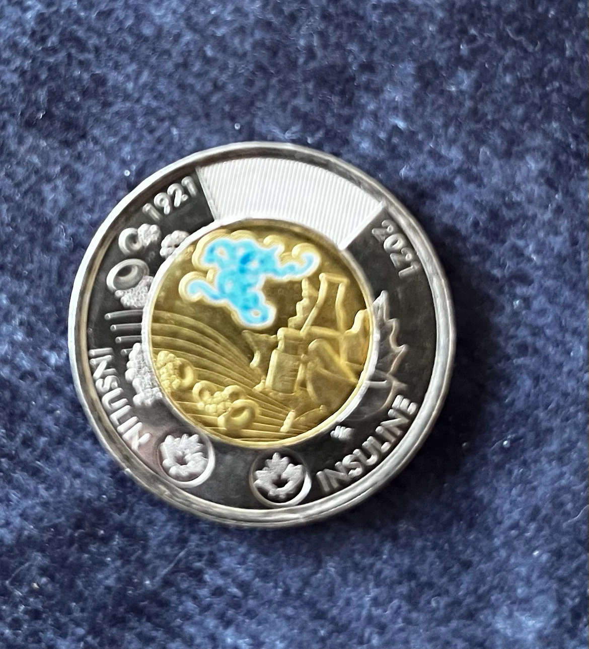 Canada 2 Dollar Coin - Sir Frederick Banting & Insulin Discovery