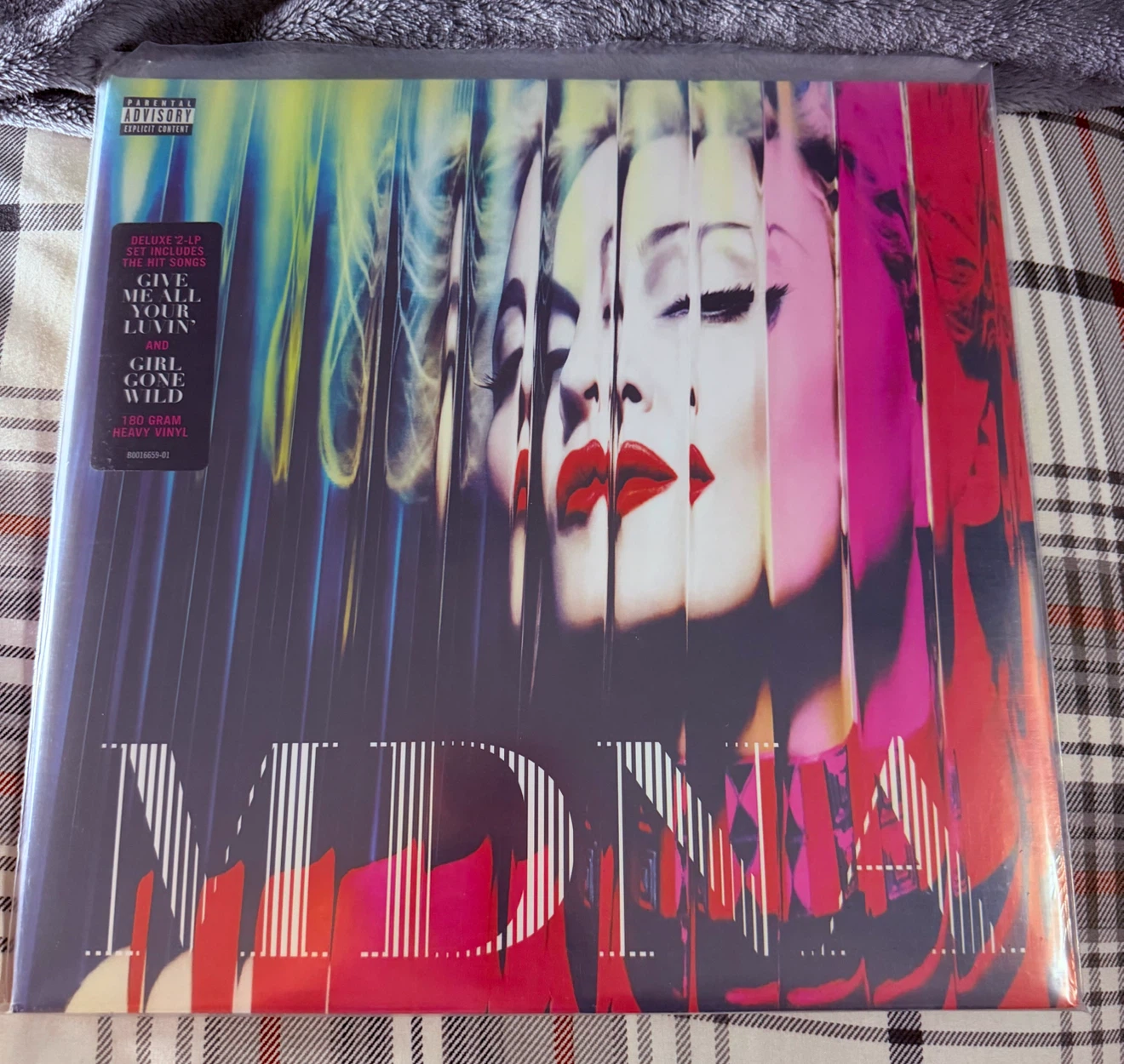 Madonna "MDNA" Deluxe 2 LP Set - 180 Gram Heavy Vinyl