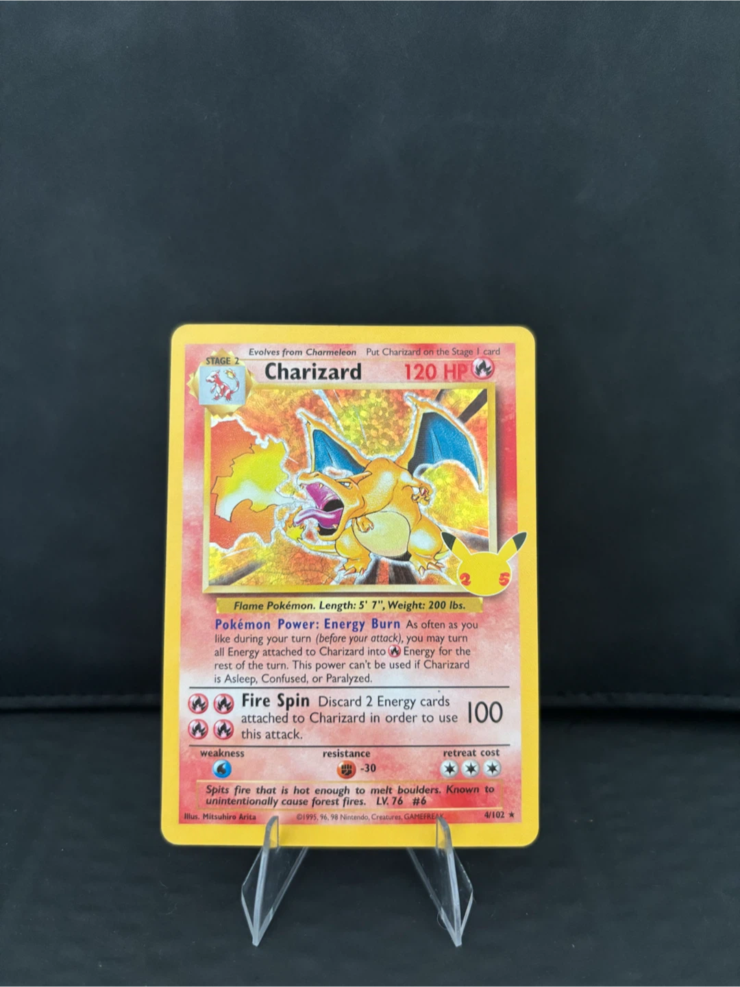 Charizard 25th Celebration Pokemon