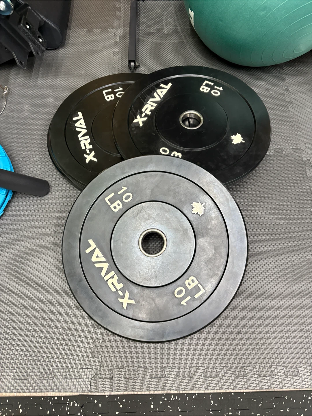 10lbs Bumper Plates