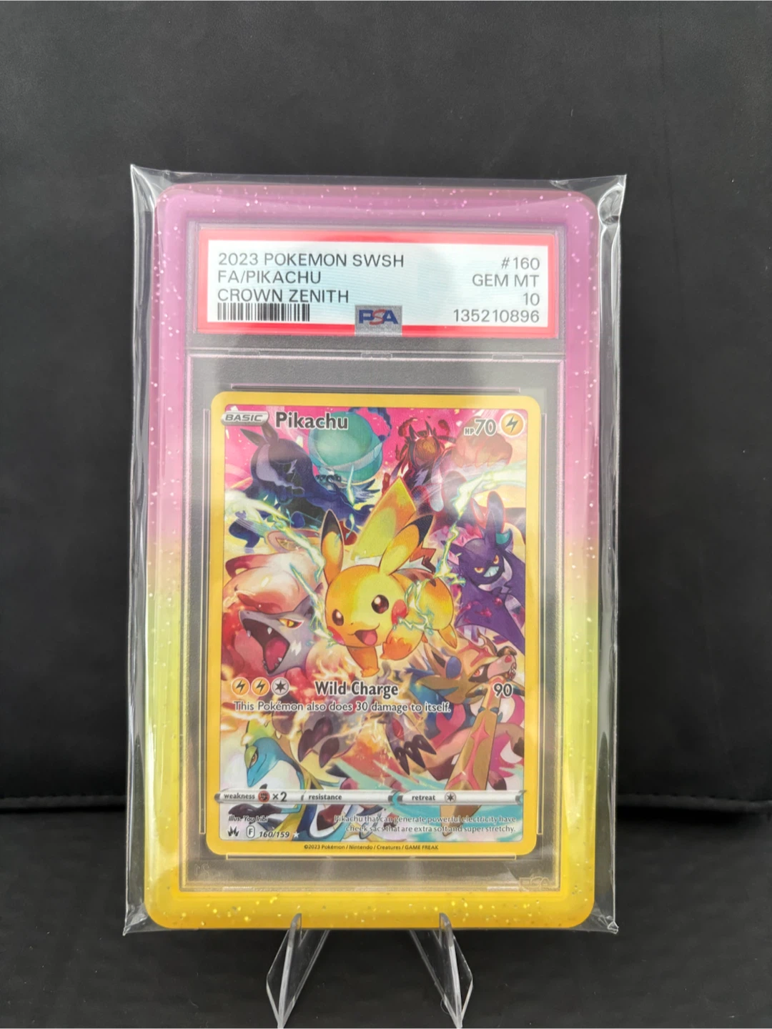 Pikachu Crown Zenith PSA 10 Pokemon