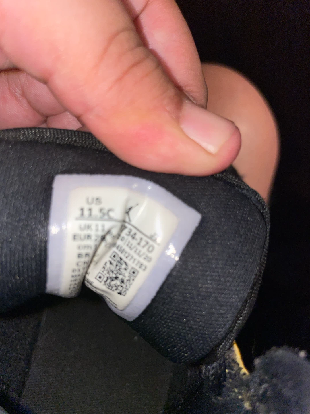 Jordan 1 Mid Youth Shoes Yellow White Black - photo 4