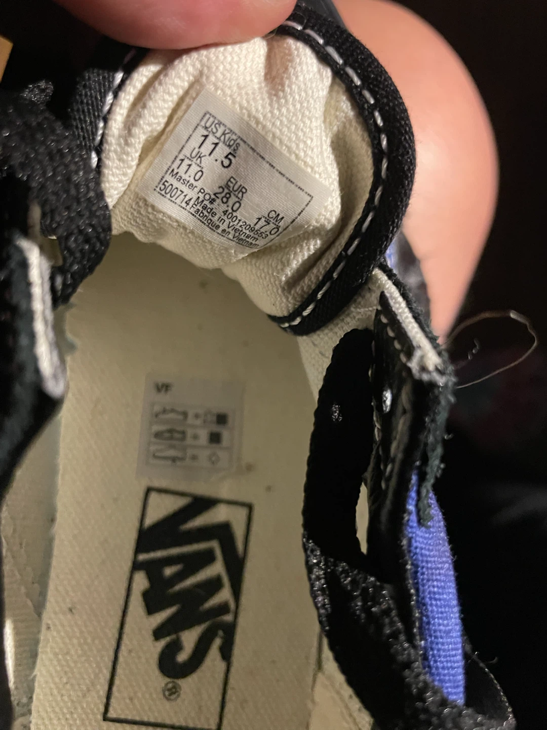 Vans Old Skool Lightning Print Kids Shoes - photo 5