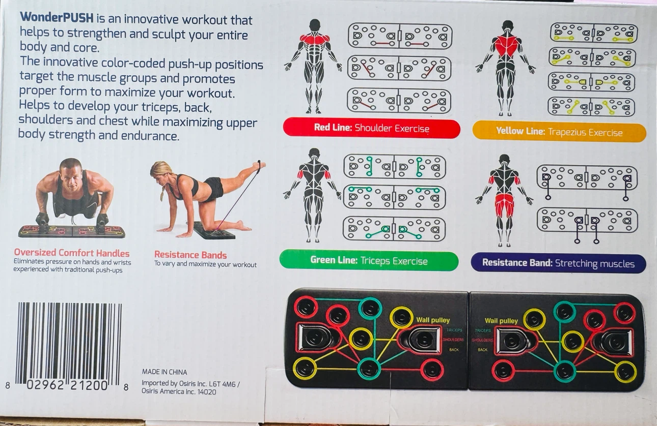 Quantum WonderPUSH 13-in-1 Total Body Workout System - photo 2