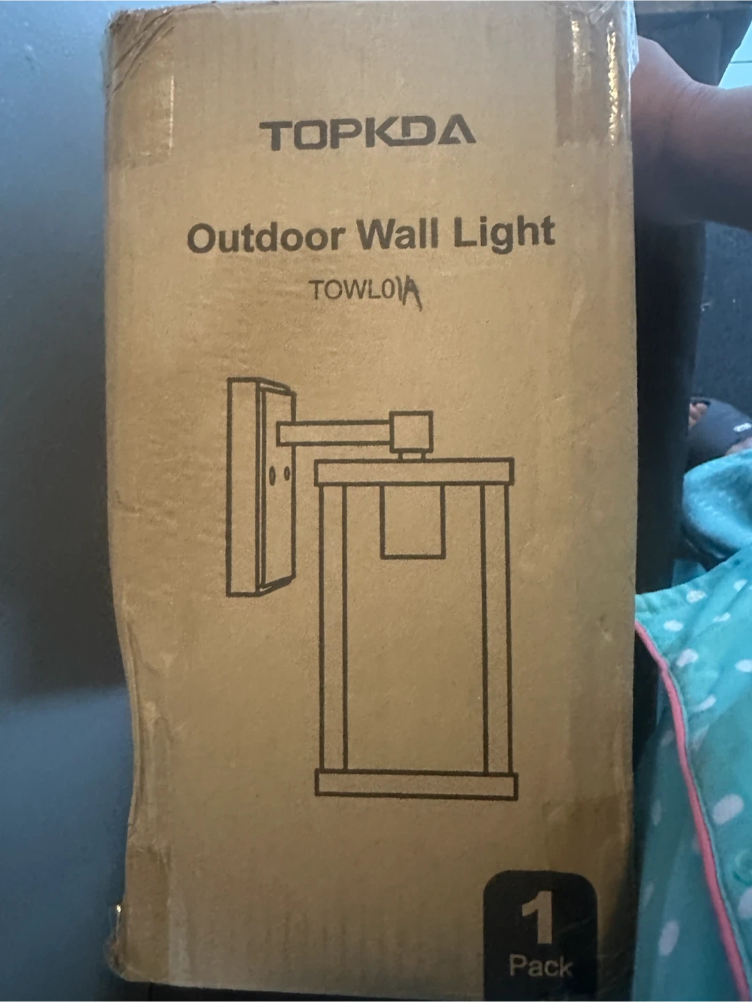 TOPKDA Outdoor Wall Light - photo 2