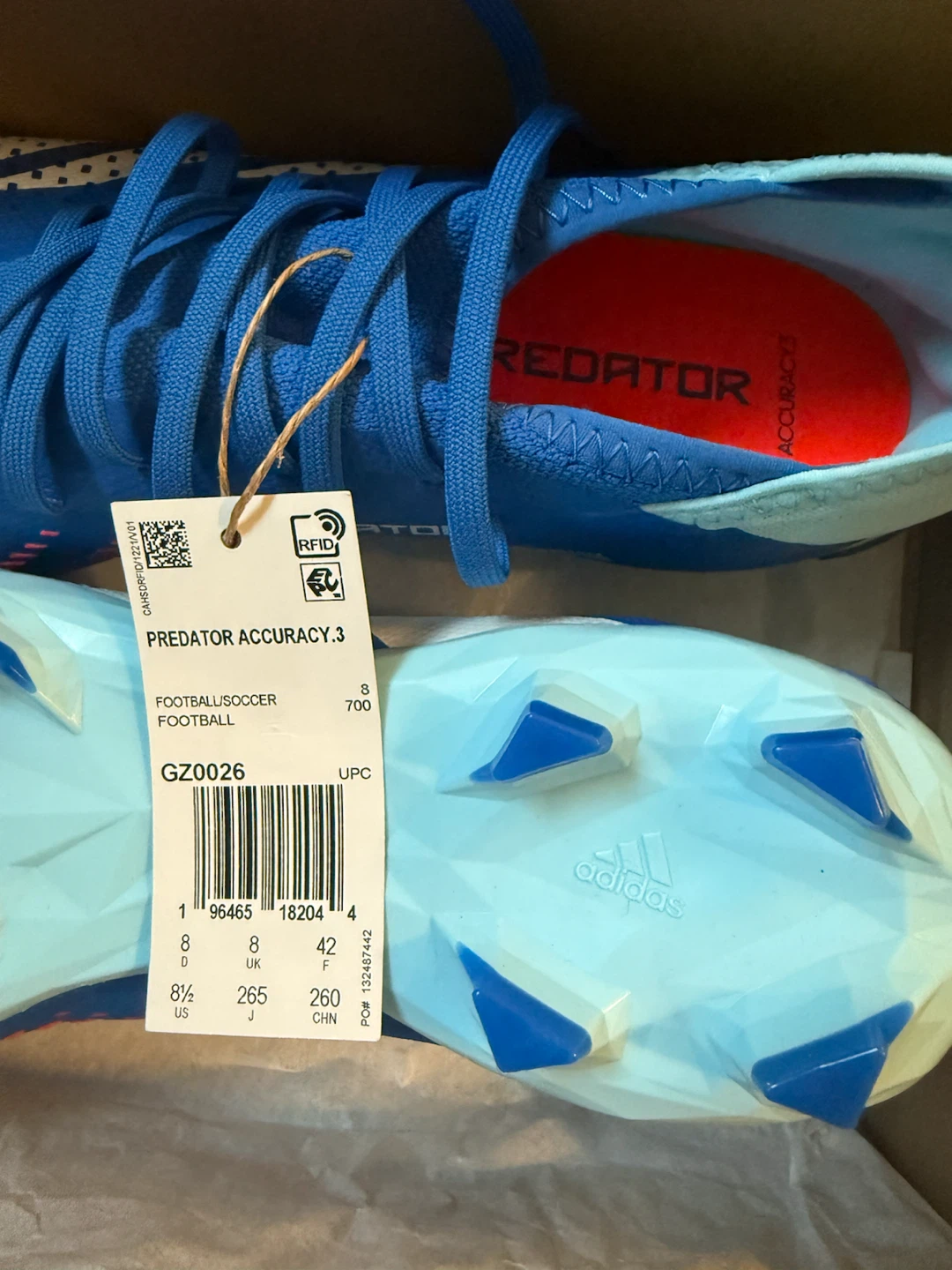Adidas Predator Accuracy.3 Football Boots - photo 2