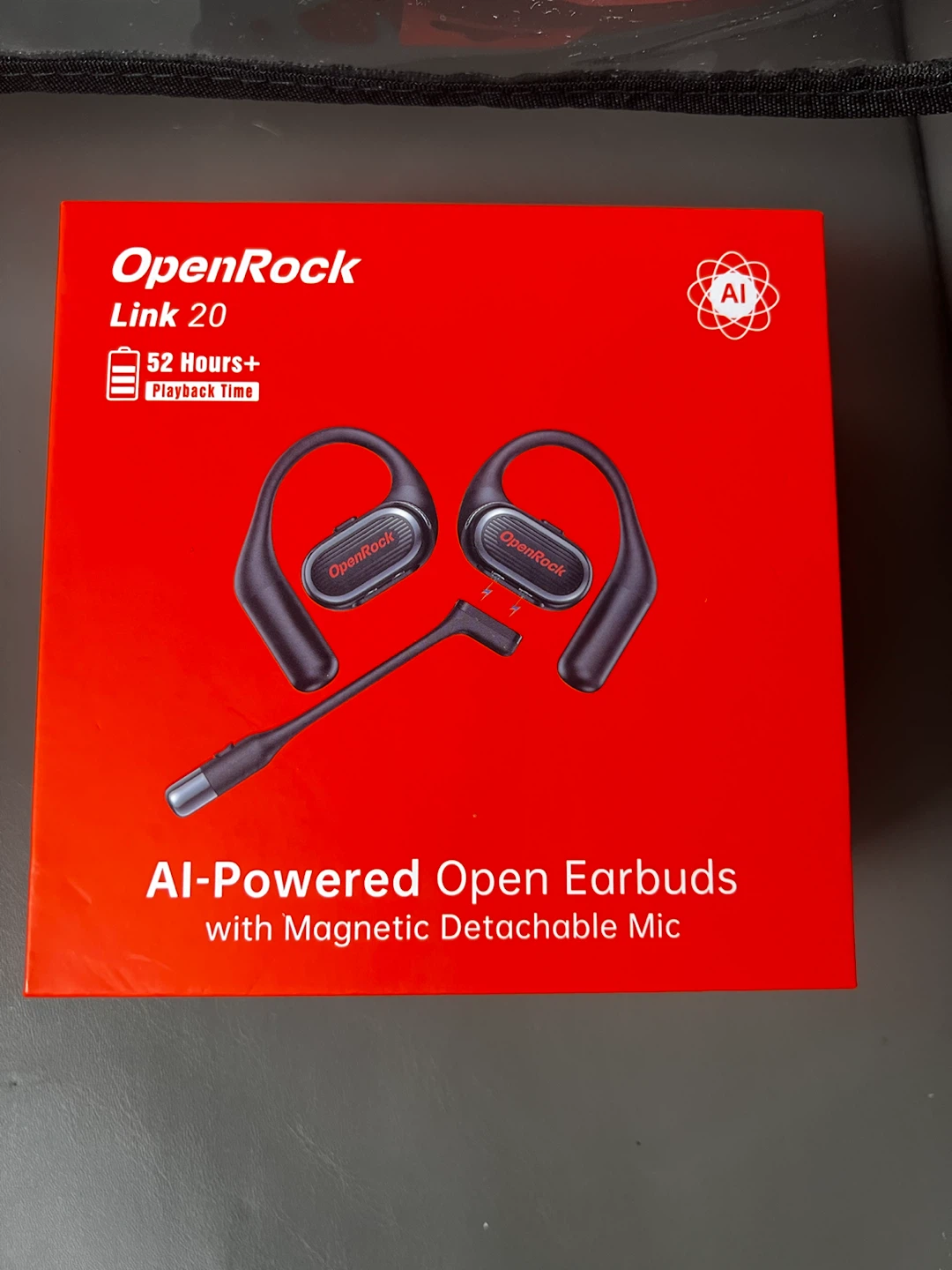 OpenRock Link 20 AI-Powered Open Earbuds
