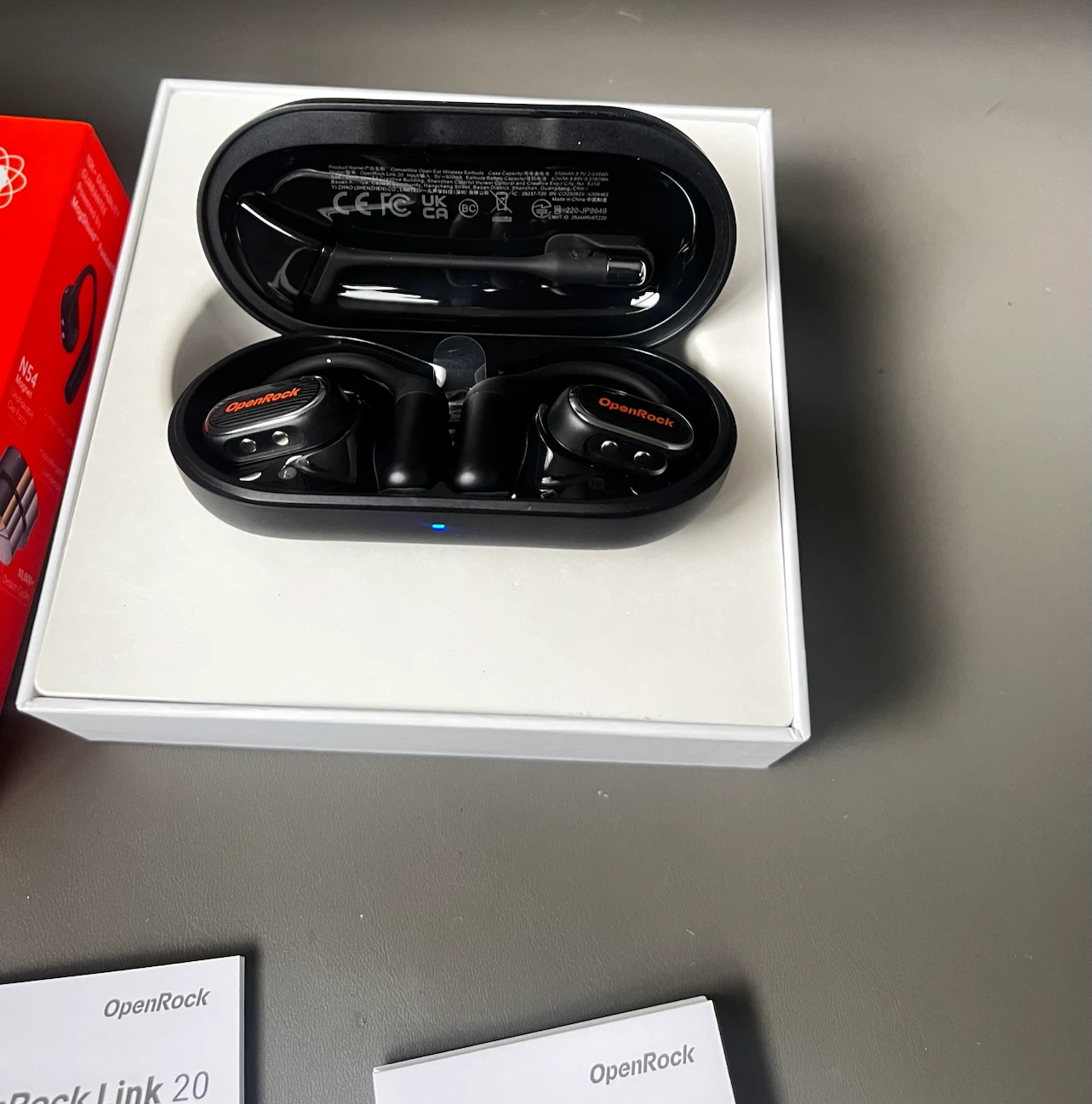 OpenRock Link 20 AI-Powered Open Earbuds - photo 2