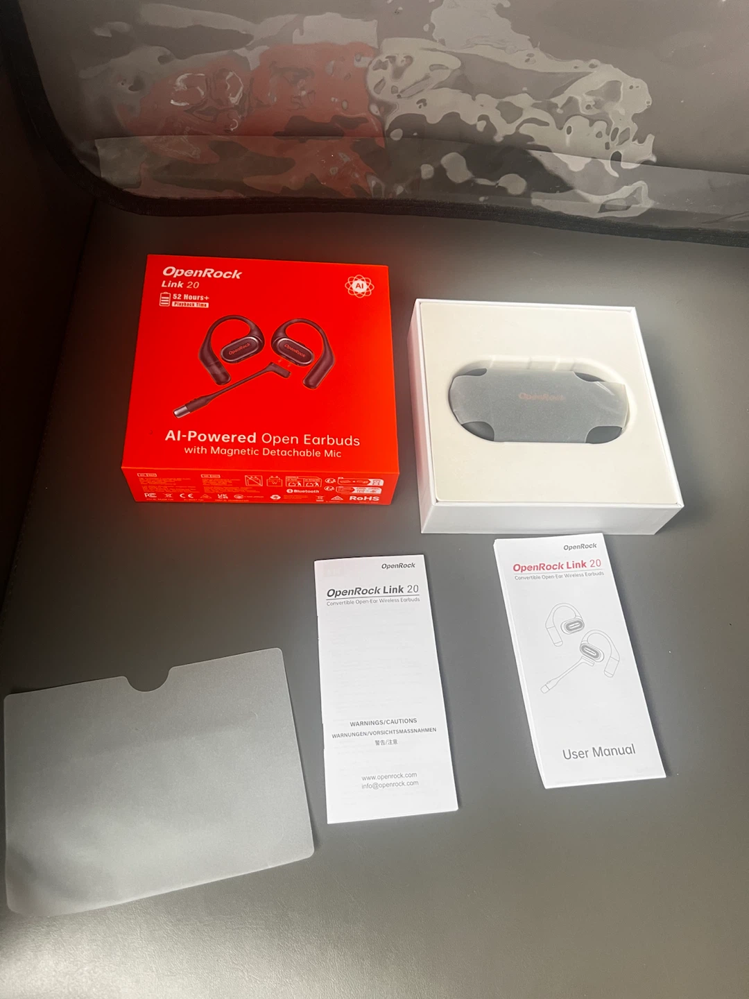 OpenRock Link 20 AI-Powered Open Earbuds - photo 3