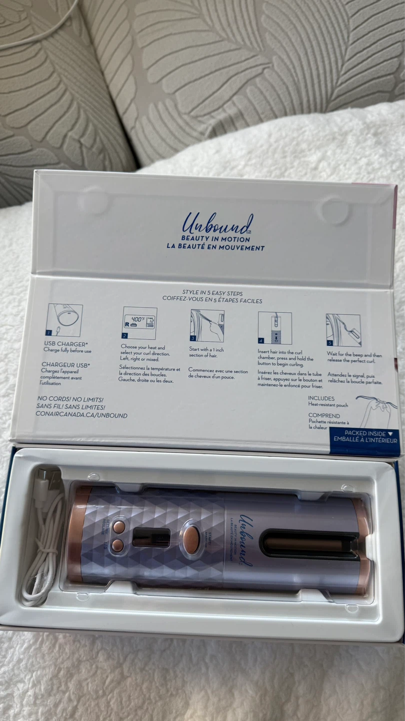 Unbound Cordless Auto Curler from Conair - photo 2
