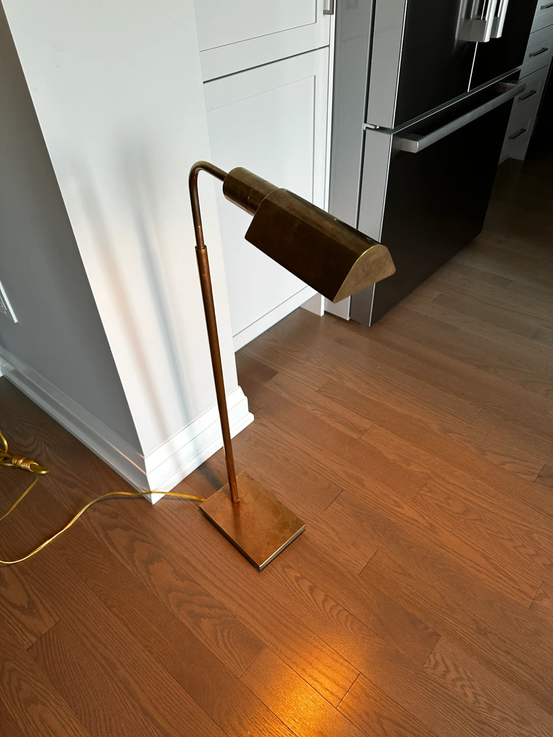 Brass floor lamp - photo 4