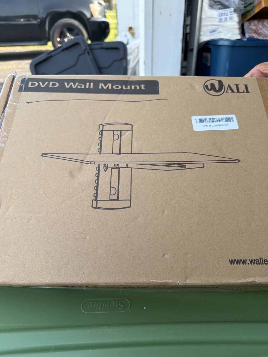 WALI DVD Wall Mount