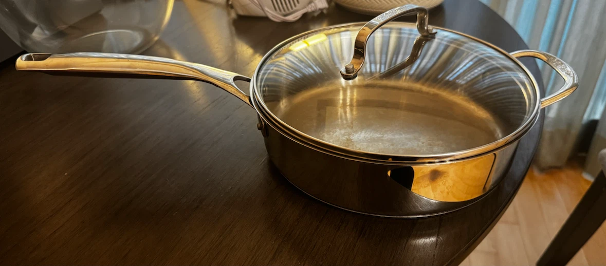 Cuisinart Stainless Steel Pan with Lid