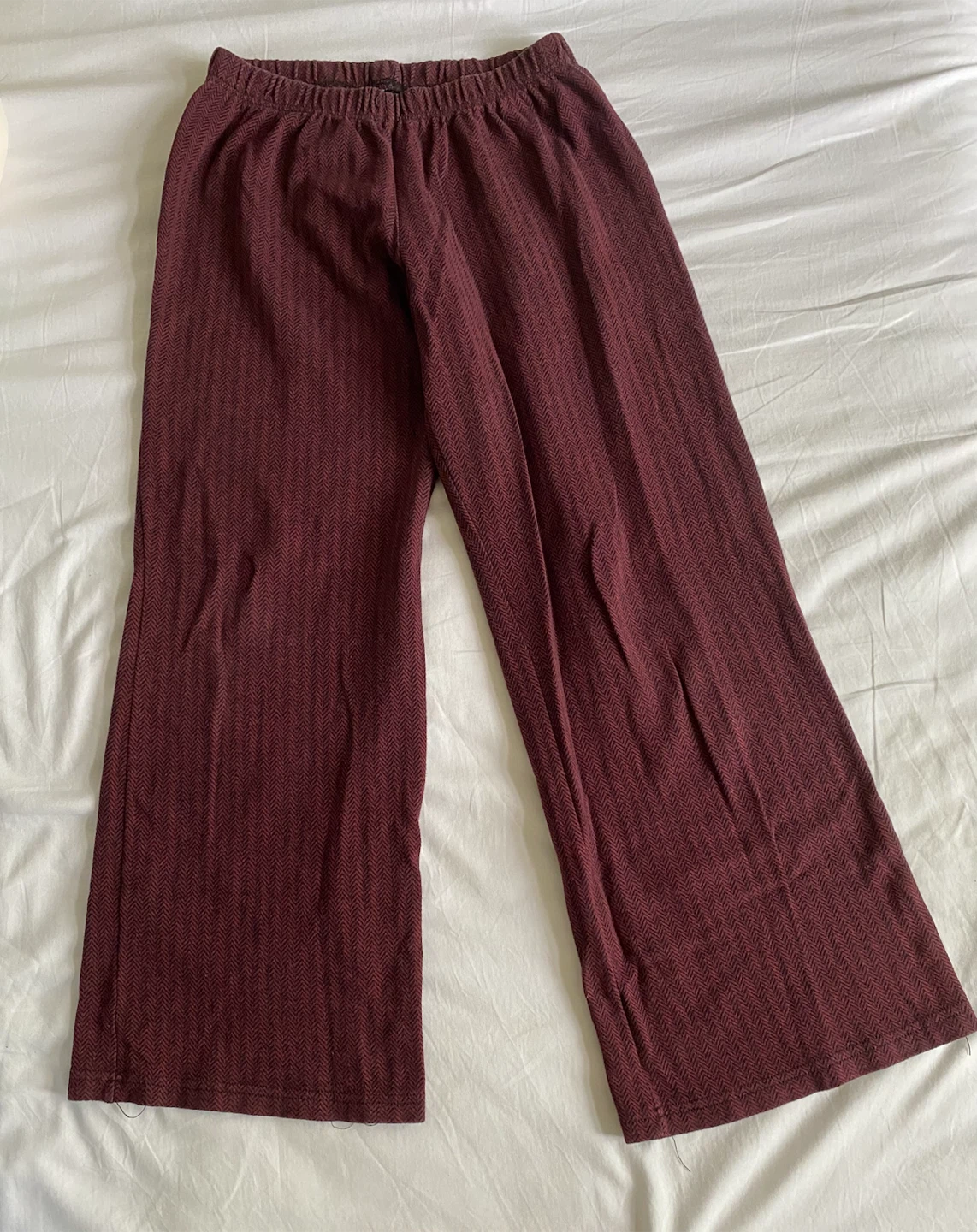 Wide leg pyjama pants