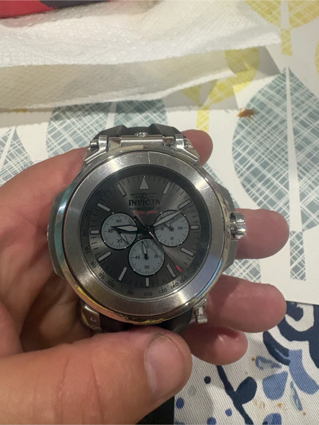 Invicta Trans-Atlantic Limited Edition Chronograph Watch