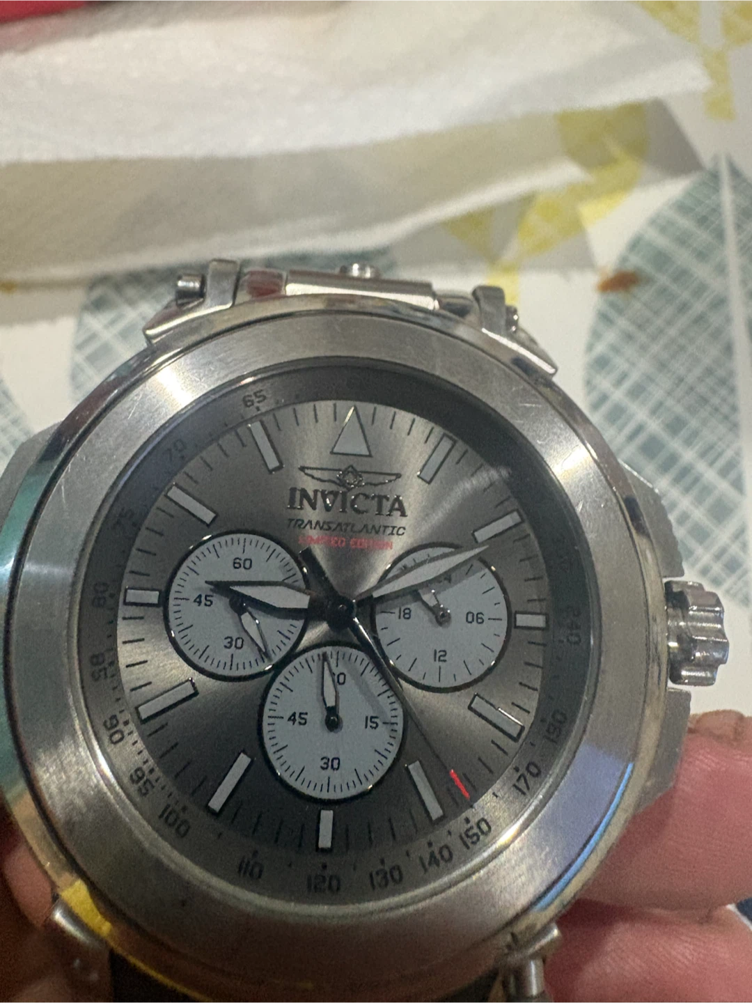 Invicta Trans-Atlantic Limited Edition Chronograph Watch - photo 3