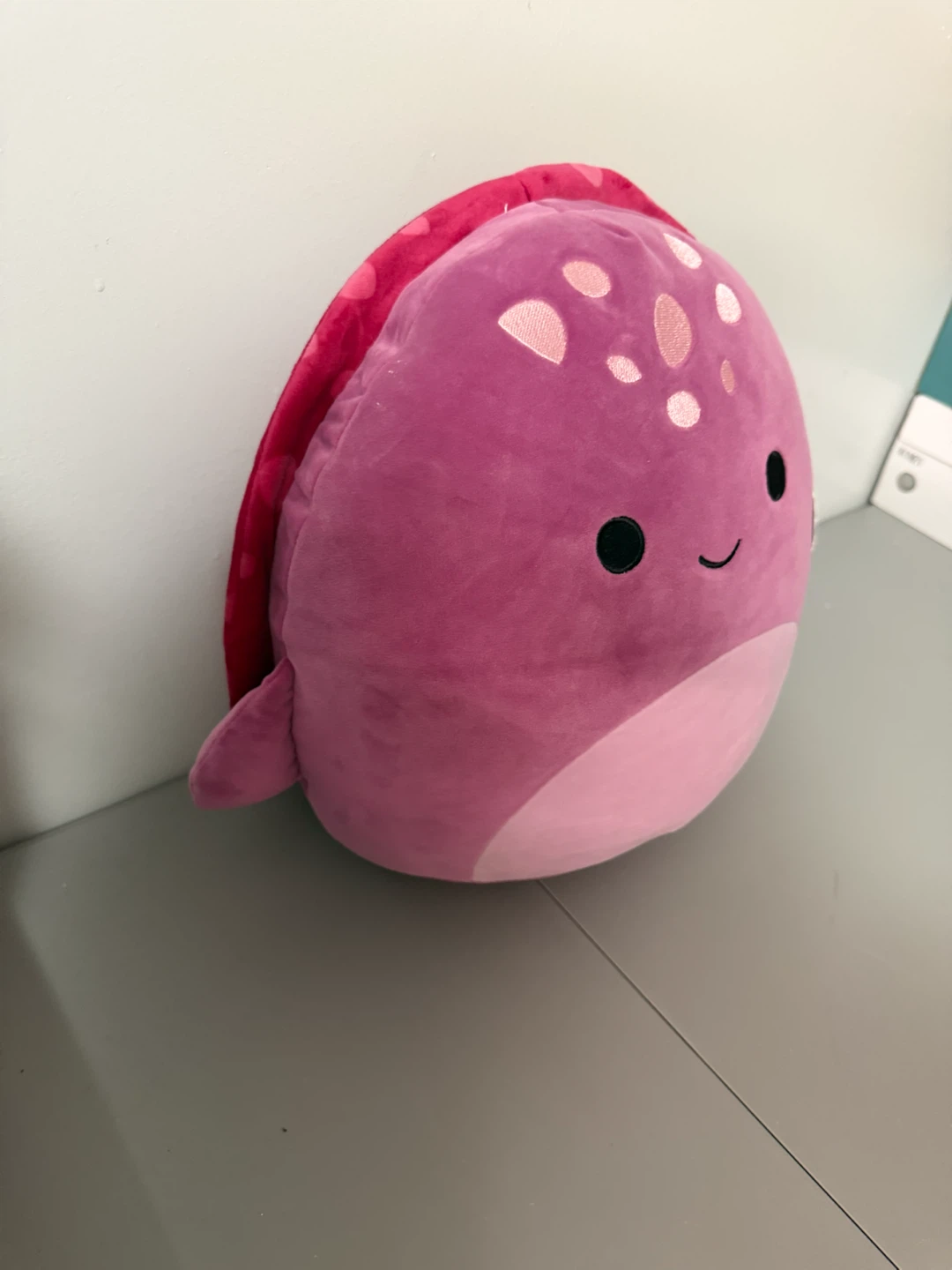 Squishmallow Tudor Magenta Sea Turtle 12" NWT (Sealife Squad) - photo 2