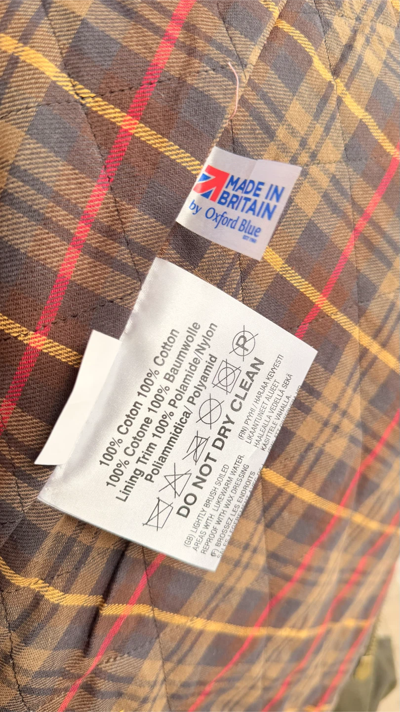 Oxford Blue Waxed Jacket - XL - photo 3