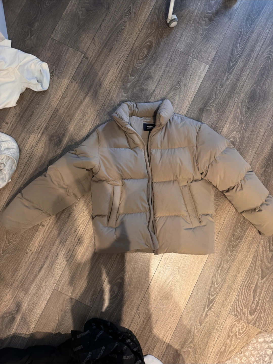Puffer Jacket - Tan
