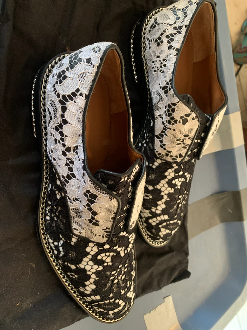 Givenchy Lace Loafers Size 37 - photo 3