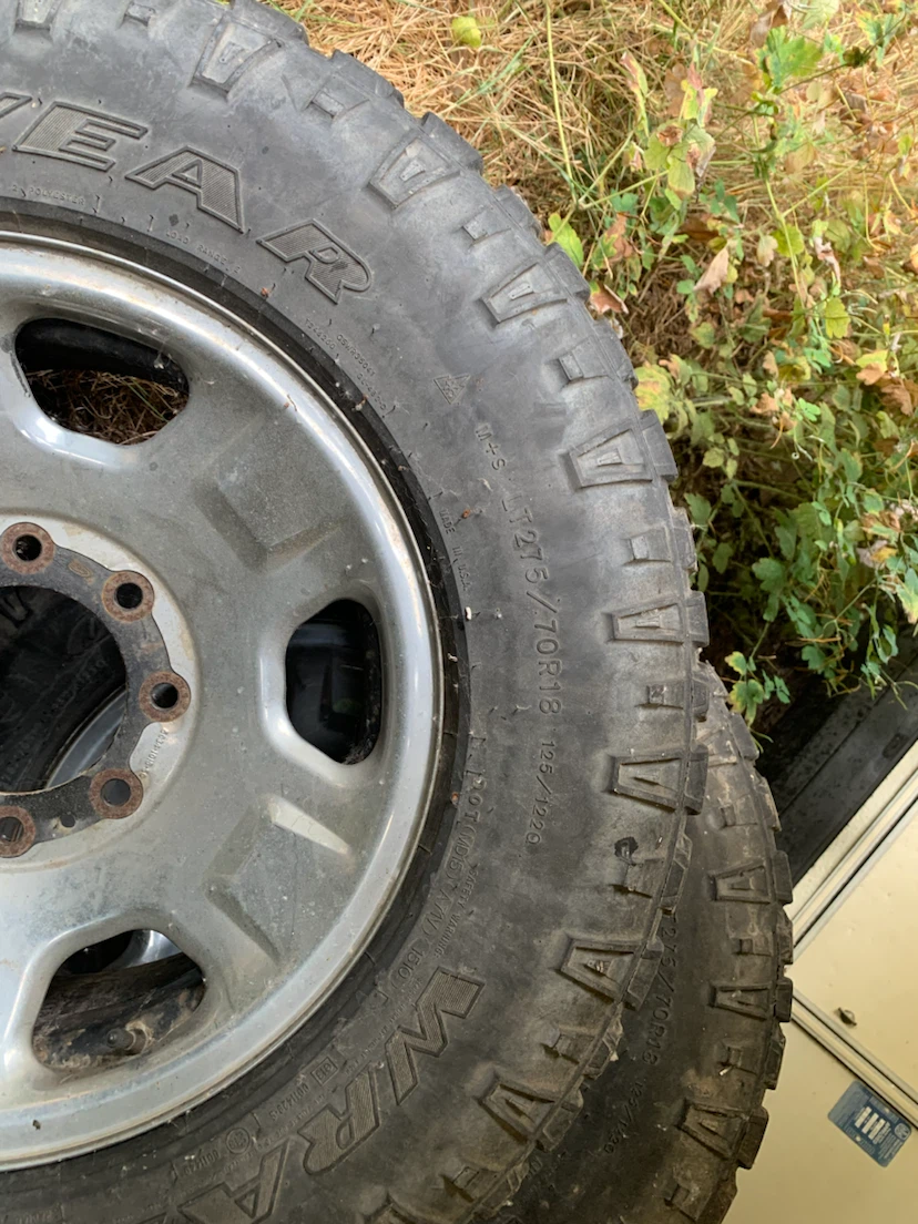 Goodyear Wrangler All-Terrain Tires LT275/70R18 - photo 3