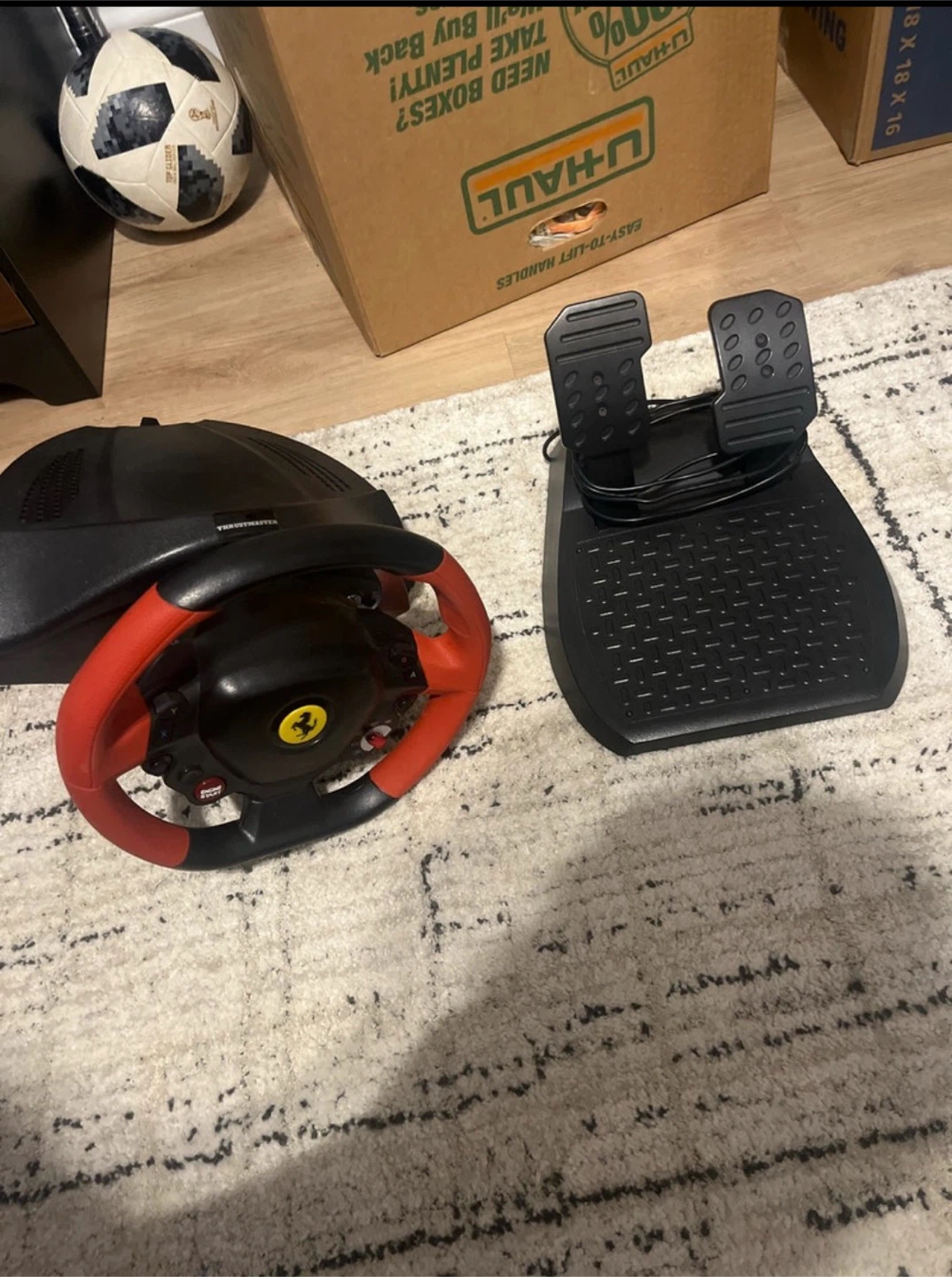 Thrustmaster Ferrari Racing Wheel and Pedals