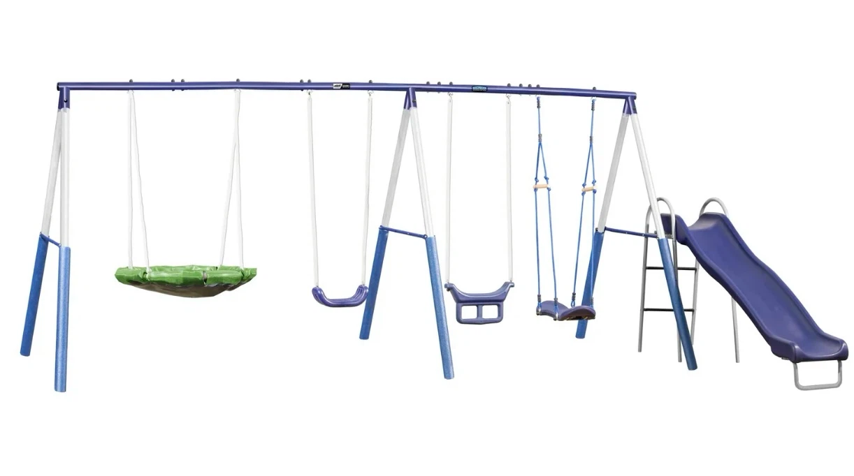 Brand New 5 Station Swing Set - photo 2