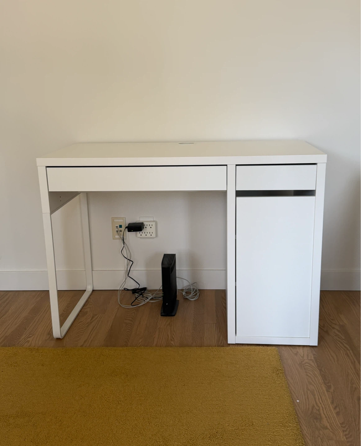 IKEA MICKE Desk with Storage