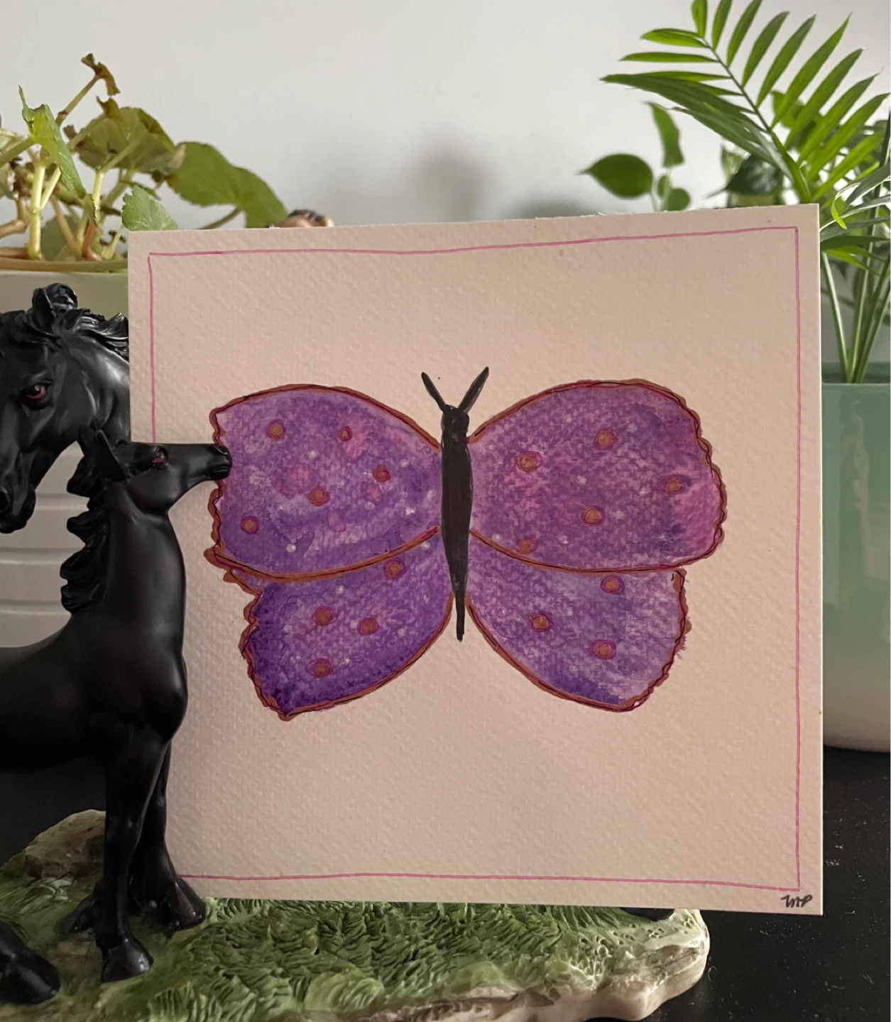 Watercolour Butterfly Paintings - photo 3